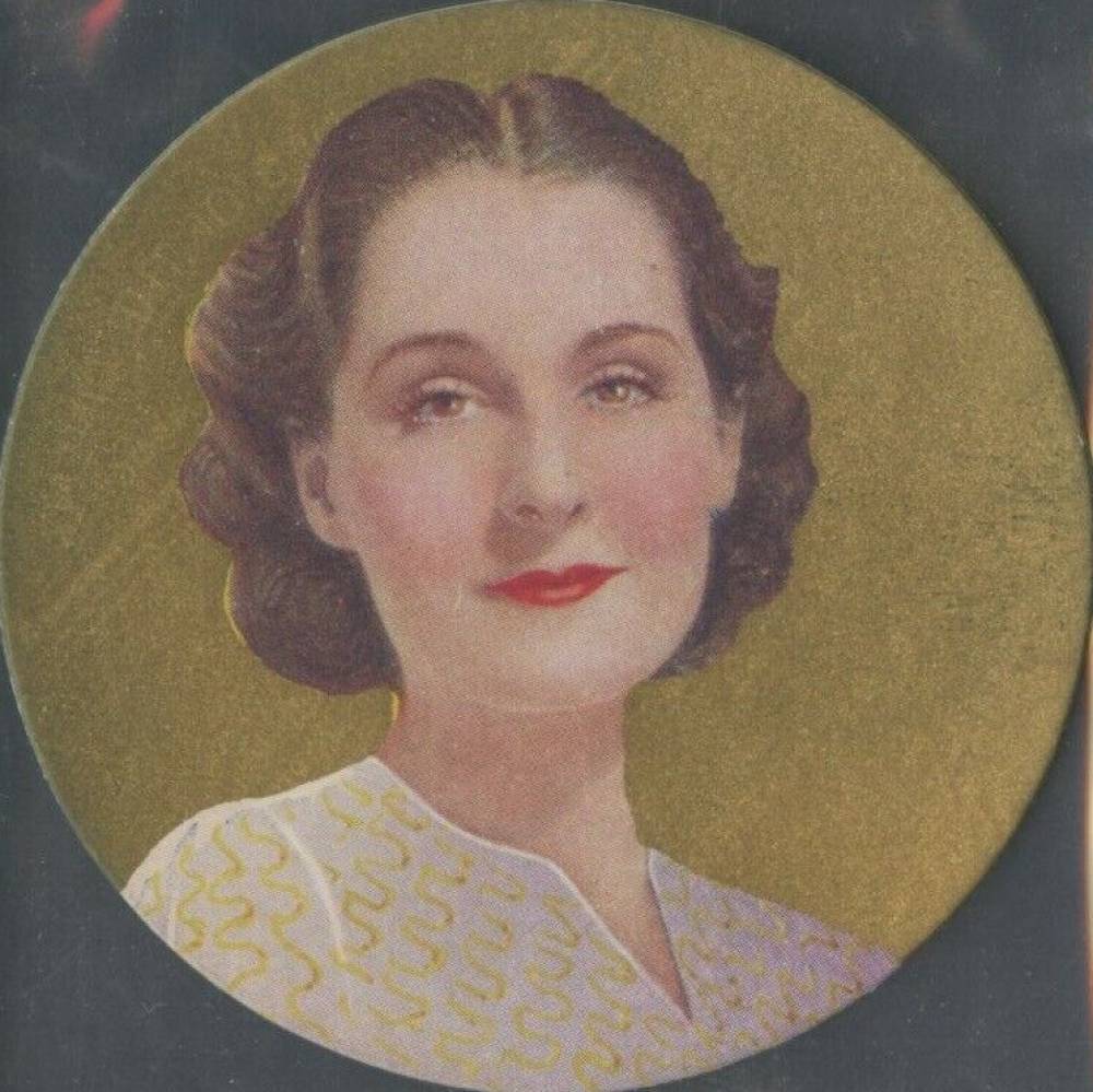 1939 Rothmans Ltd. Beauties of the Cinema-Round Norma Shearer # Non-Sports Card