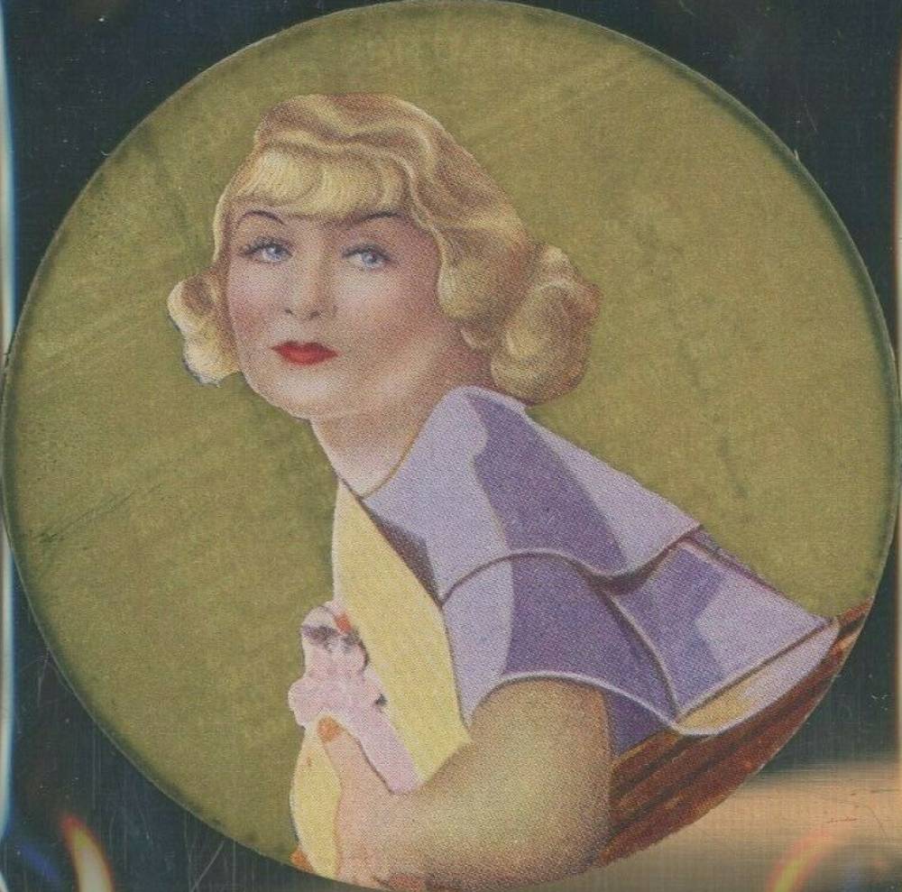 1939 Rothmans Ltd. Beauties of the Cinema-Round Constance Bennett # Non-Sports Card