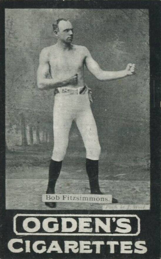 1901 Ogden's Ltd. Tabs Heroes of the Ring Bob Fitzsimmons # Other Sports Card