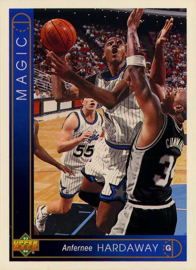 1993 Upper Deck International Anfernee Hardaway #138 Basketball Card