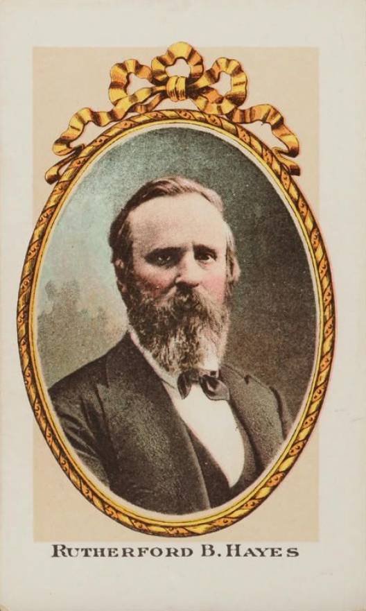 1887 American Tobacco L Miller & Sons Presidents Rutherford B. Hayes # Non-Sports Card