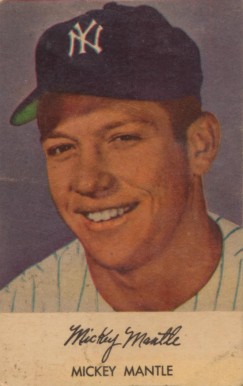 1953 Briggs Meats Mickey Mantle # Baseball Card