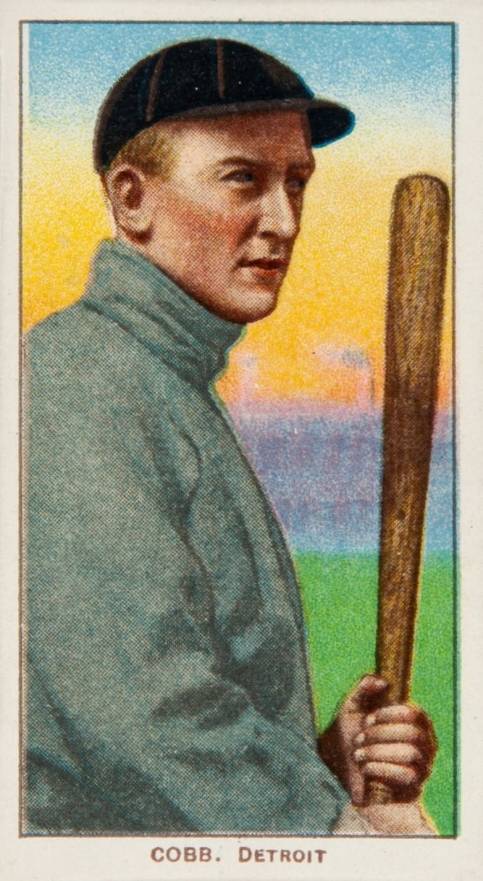 1909 White Borders Lenox-Brown Cobb, Detroit #98 Baseball Card