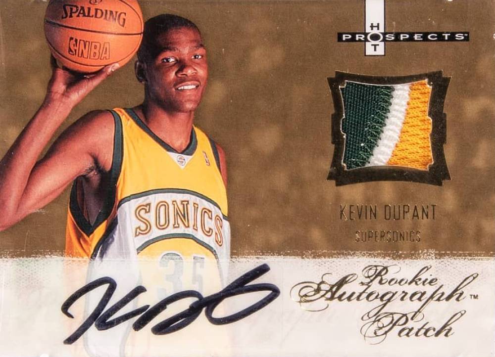 2007 Fleer Hot Prospects Kevin Durant #123 Basketball Card