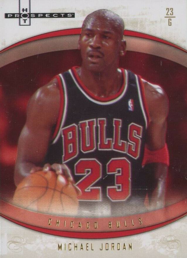 2007 Fleer Hot Prospects Michael Jordan #23 Basketball Card