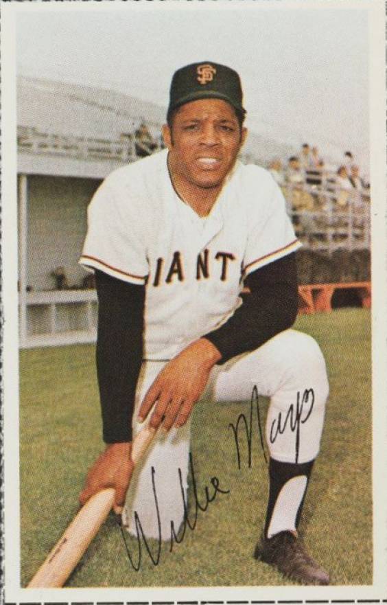 1971 Dell Today's Team Stamps Willie Mays # Baseball Card