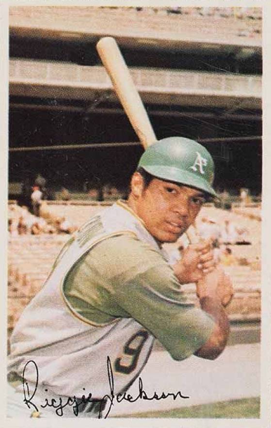 1971 Dell Today's Team Stamps Reggie Jackson # Baseball Card