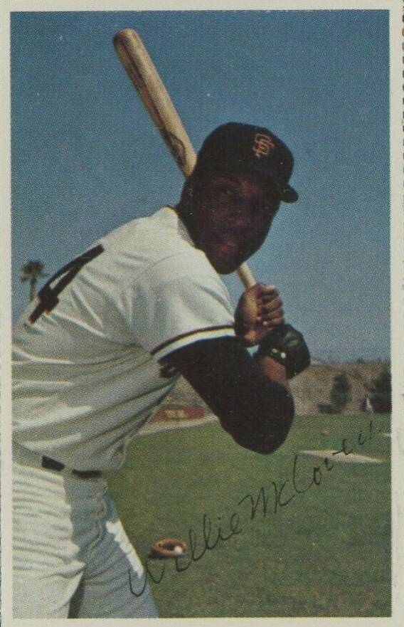 1971 Dell Today's Team Stamps Willie McCovey # Baseball Card