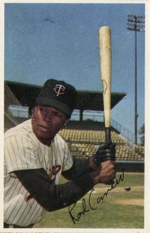 1971 Dell Today's Team Stamps Rod Carew # Baseball Card