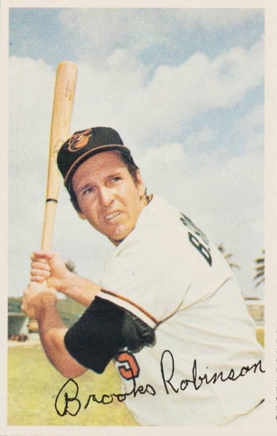 1971 Dell Today's Team Stamps Brooks Robinson # Baseball Card