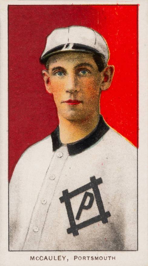 1909 White Borders Hindu-Brown McCauley, Portsmouth #313 Baseball Card