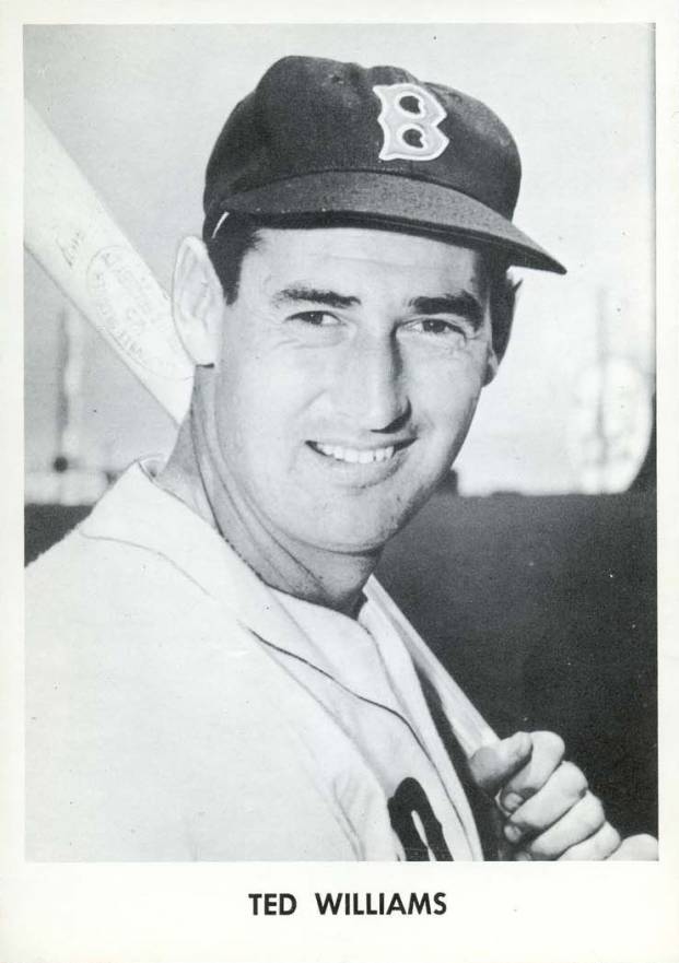 1957 Jay Publishing Red Sox Photo Pack Ted Williams # Baseball Card