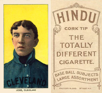 1909 White Borders Hindu-Brown Joss, Cleveland #245 Baseball Card