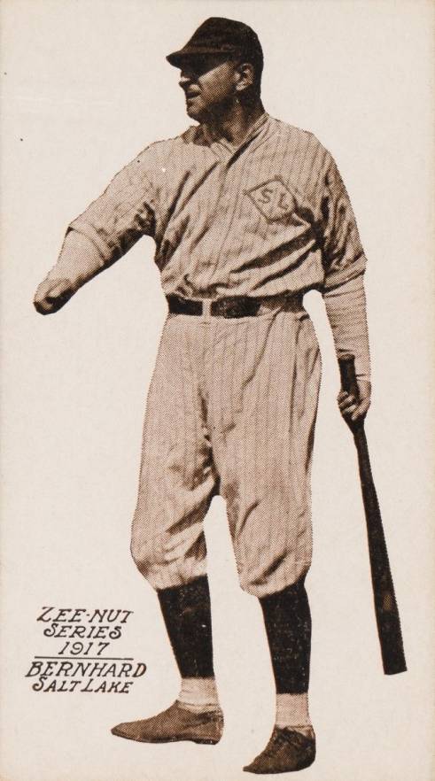 1917 Zeenut Bernhard #9 Baseball Card