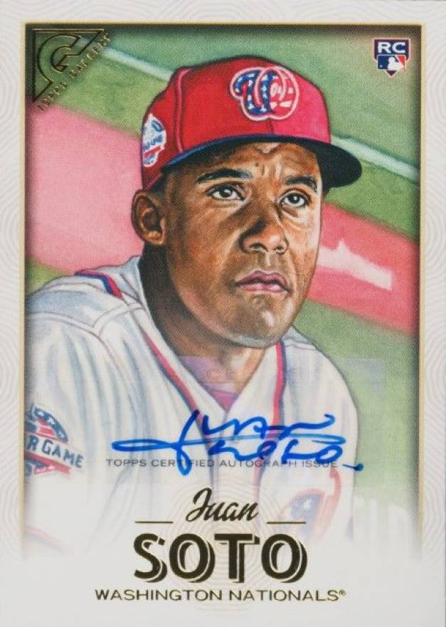 2018 Topps Gallery Juan Soto #126 Baseball Card