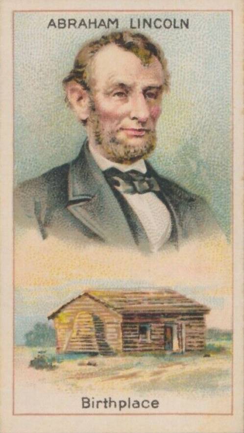 1924 J. Millhof & Co. Men if Genius Abraham Lincoln #7 Non-Sports Card