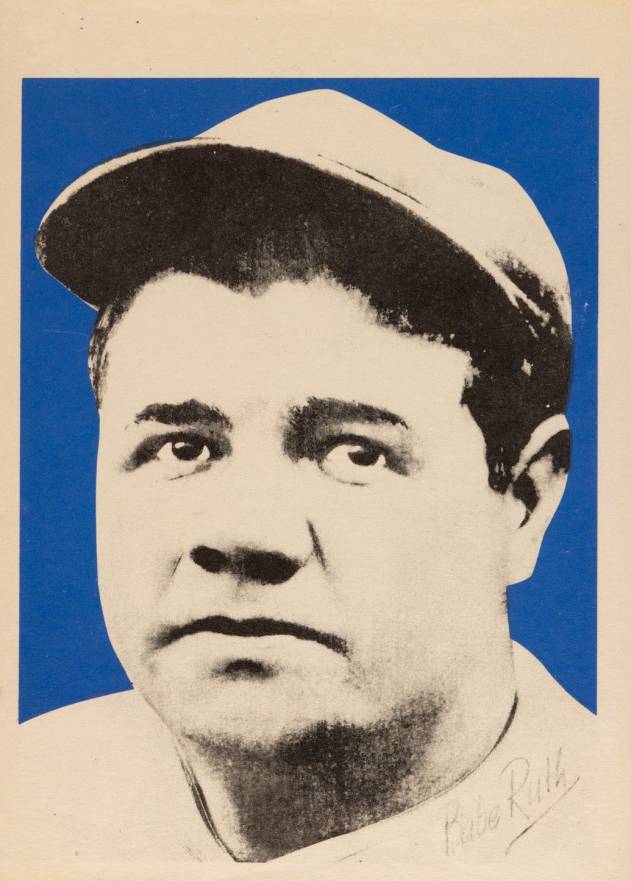 1949 Leaf Premiums Babe Ruth # Baseball Card