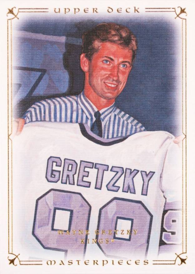 2008 Upper Deck Masterpieces Wayne Gretzky #20 Hockey Card