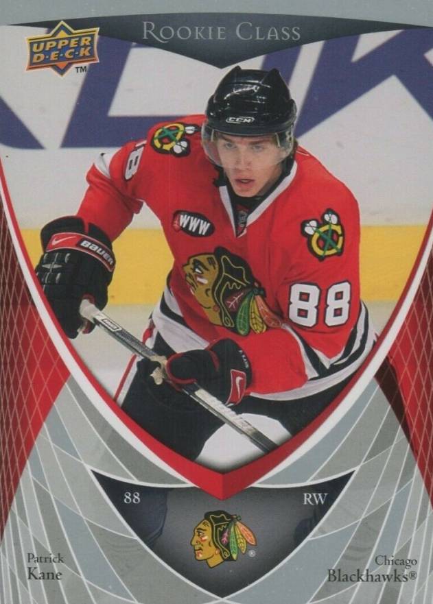 2007 Upper Deck Rookie Class Patrick Kane #3 Hockey Card