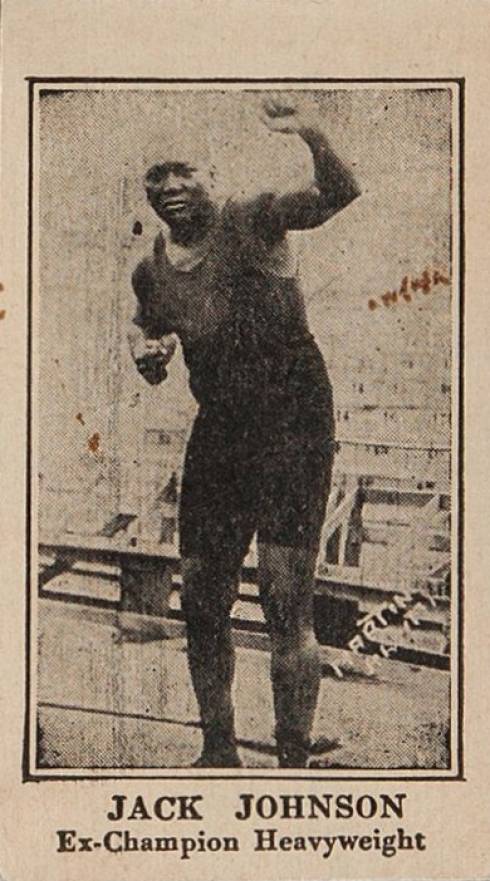 1925 Strip Card Jack Johnson # Other Sports Card