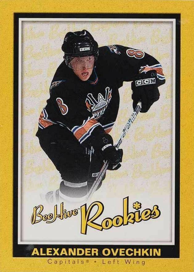 2005 Upper Deck Bee Hive Alexander Ovechkin #102 Hockey Card