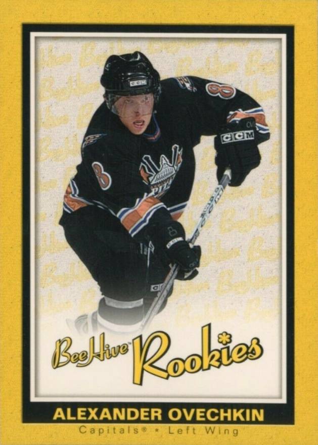 2005 Upper Deck Bee Hive Alexander Ovechkin #102 Hockey Card