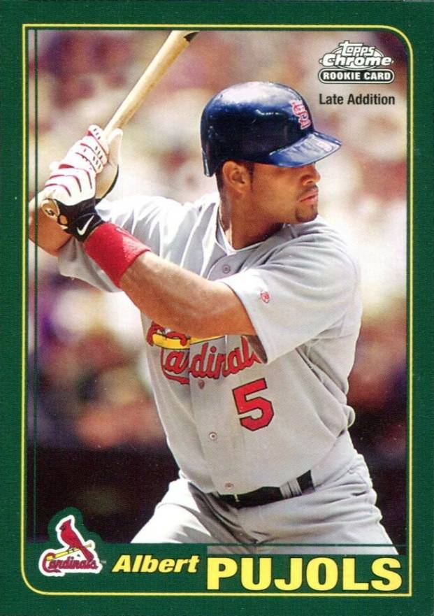 2006 Topps Rookie of the Week Albert Pujols #6 Baseball Card