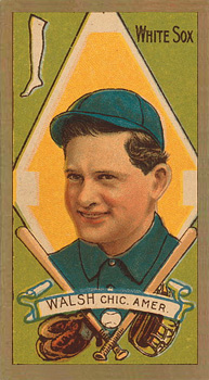 1911 Gold Borders Hindu Ed Walsh #209 Baseball Card