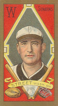 1911 Gold Borders Hindu Gabby Street #195 Baseball Card