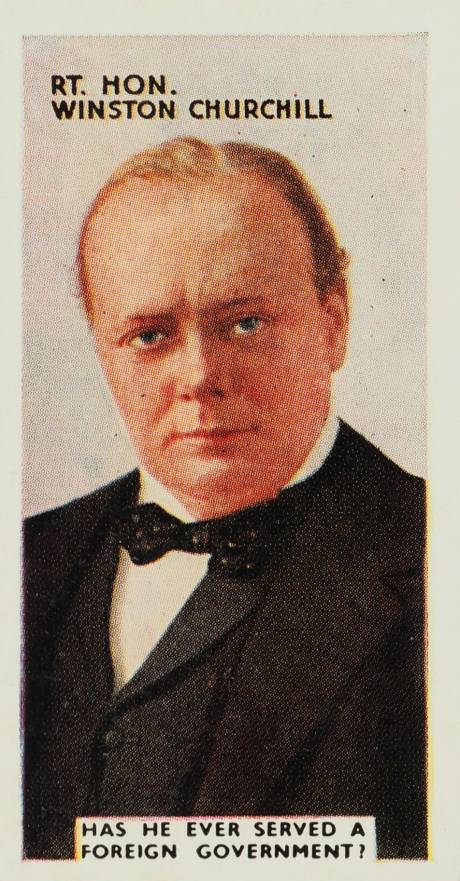 1935 Godfrey Phillips Ltd. in the Public Eye Winston Churchill #53 Non-Sports Card