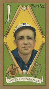 1911 Gold Borders Hindu Freddy Parent #162 Baseball Card