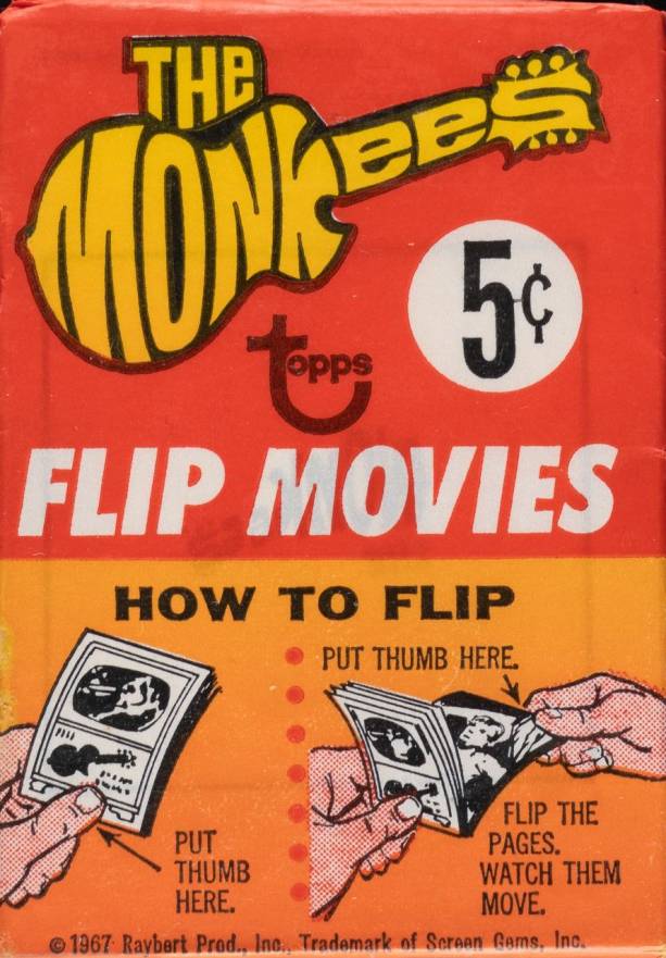 1967 Topps Monkees Flip Movies Wax Pack #WP Non-Sports Card