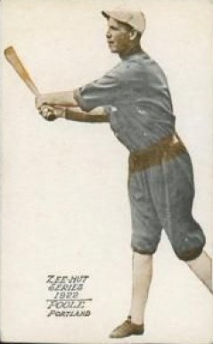 1922 Zeenut  Poole # Baseball Card