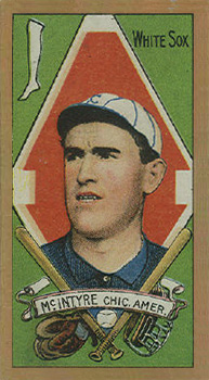 1911 Gold Borders Hindu Matty McIntyre #141 Baseball Card