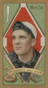 1911 Gold Borders Hindu Amby McConnell #137 Baseball Card