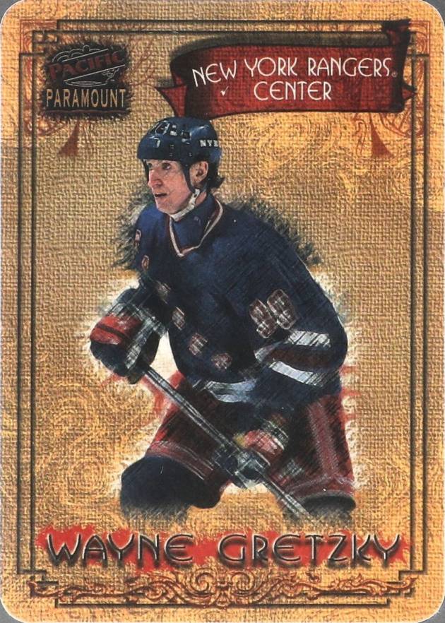 1997 Pacific Paramount Photoengravings Wayne Gretzky #13 Hockey Card