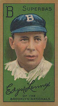 1911 Gold Borders Hindu Edgar Lennox #124 Baseball Card