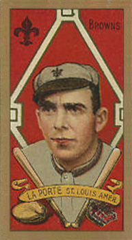 1911 Gold Borders Hindu Frank LaPorte #116 Baseball Card