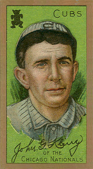 1911 Gold Borders Hindu John G. Kling #110 Baseball Card