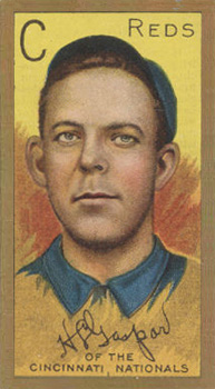 1911 Gold Borders Hindu H. L. Gaspar #77 Baseball Card