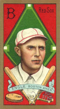 1911 Gold Borders Hindu Clyde Engle #63 Baseball Card