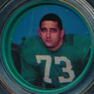 1962 Salada Coins Ed Khayat #104 Football Card