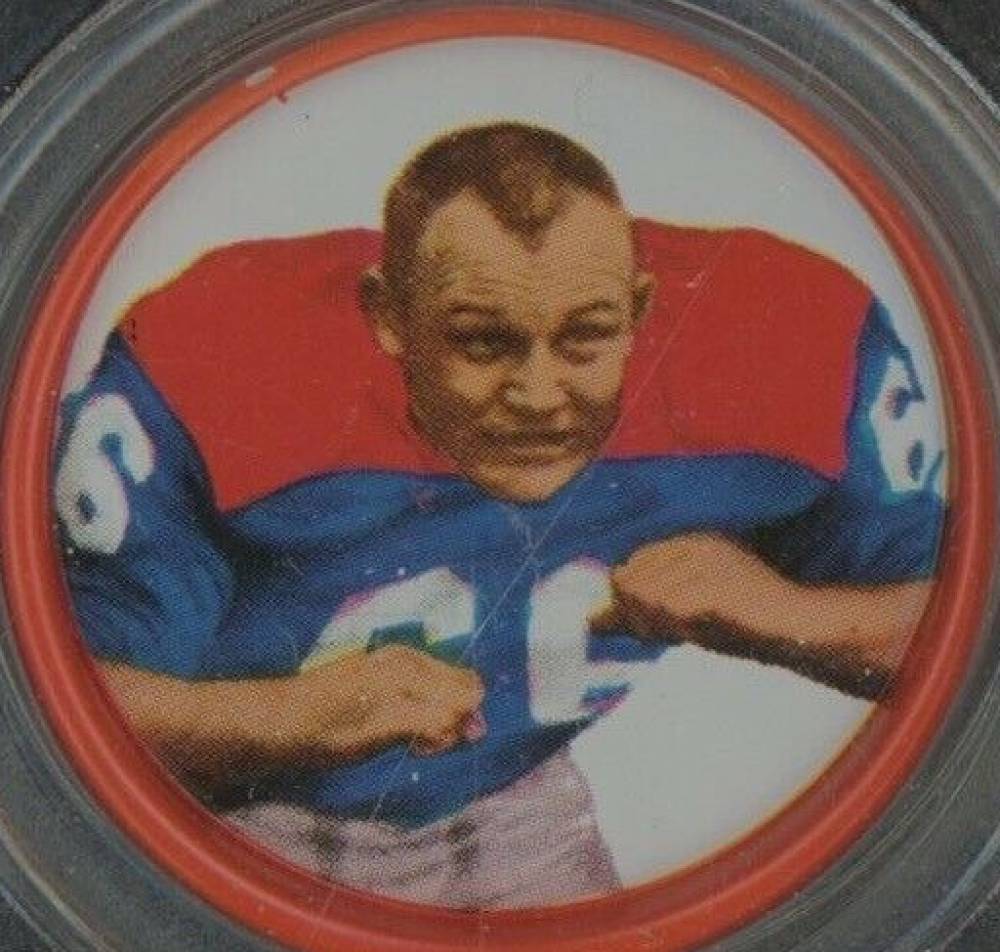 1962 Salada Coins Bill Shaw #153 Football Card