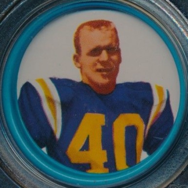 1962 Salada Coins Dainard Paulson #137 Football Card