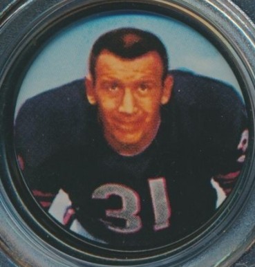 1962 Salada Coins Joe Fortunato #38 Football Card