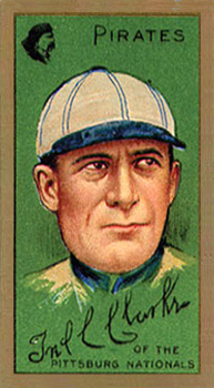 1911 Gold Borders Hindu Fred Clarke #36 Baseball Card