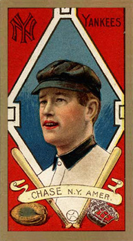 1911 Gold Borders Hindu Hal Chase #34 Baseball Card