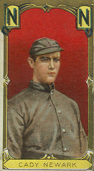 1911 Gold Borders Hindu Hick Cady #28 Baseball Card