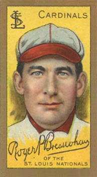 1911 Gold Borders Hindu Roger P. Bresnahan #23 Baseball Card