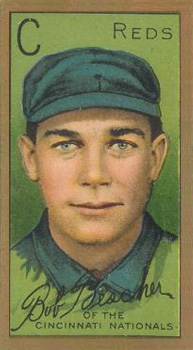 1911 Gold Borders Hindu Bob Bescher #19 Baseball Card